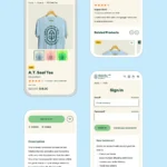 ATC Store mobile mockups