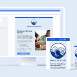Bank of the Rockies email campaign mockups