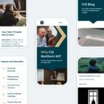 C12 mobile website mockups