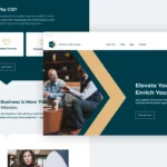 C12 website mockup