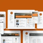 DHM Portal mockups
