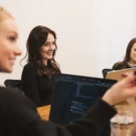 Digital Marketing Team in meeting
