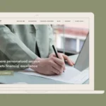 Kreigline Accounting Services website mockup
