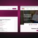 New Valley Bank website location and homepage mockups